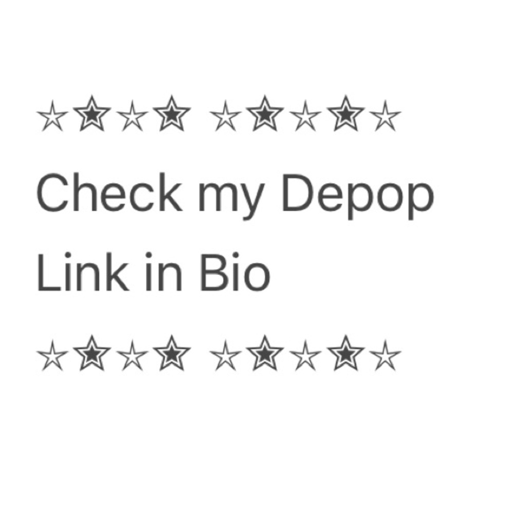 CHECK DEPOP
